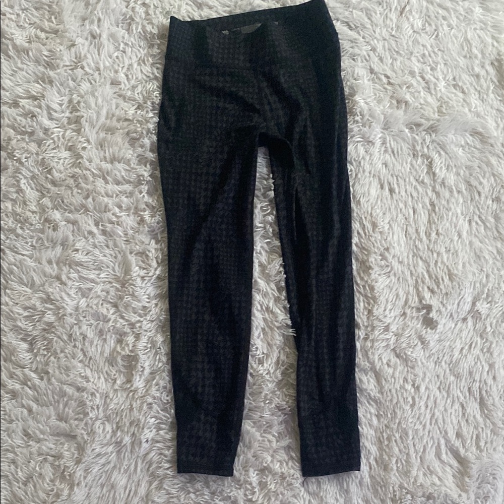 Black Houndstooth Leggings